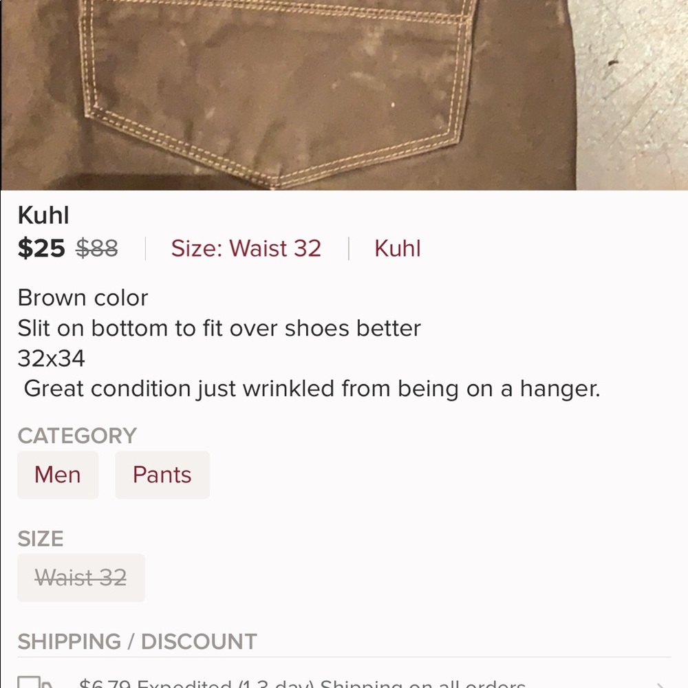 For buyer